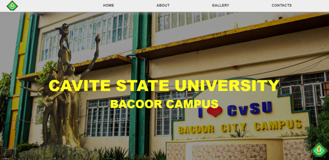 CvSU - Bacoor City Campus Website